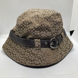Coach Brown Signature Mini C Jacquard Monogram Bucket Hat Medim Large Buy COACH Brown Signature C Jacquard Bucket Hat from Next USA main image 2
